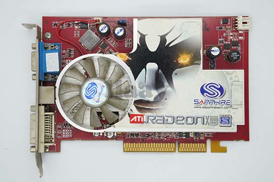 蓝宝石SAPPHIRE Radeon X1600 Pro 256MB AGP 显示卡（ATI Radeon X1600 Pro芯片）